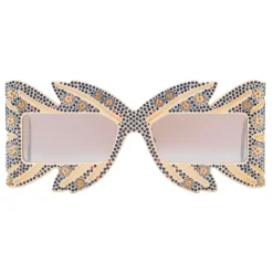Gucci - Sunglasses with Mask with Swarovski Crystals Limited Edition - Rétro Details - Gucci Eyewear - Avvenice