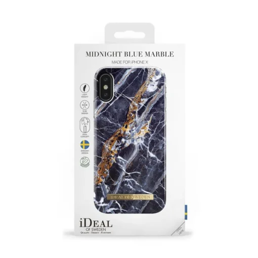 iDeal of Sweden - Fashion Case Cover - Midnight Blue Marble - iPhone X / XS - iPhone Case - New Fashion Collection - Avvenice