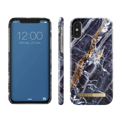 iDeal of Sweden - Fashion Case Cover - Midnight Blue Marble - iPhone XS Max - iPhone Case - New Fashion Collection - Avvenice
