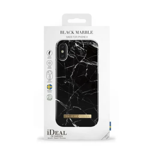 iDeal of Sweden - Fashion Case Cover - Black Marble - iPhone X / XS - iPhone Case - New Fashion Collection - Avvenice
