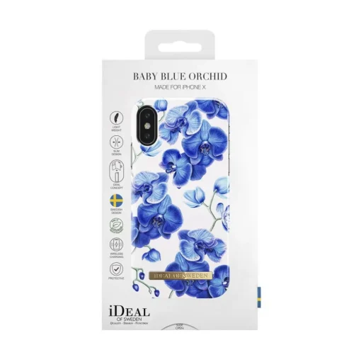 iDeal of Sweden - Fashion Case Cover - Baby Blue Orchid - iPhone XR - iPhone Case - New Fashion Collection - Avvenice