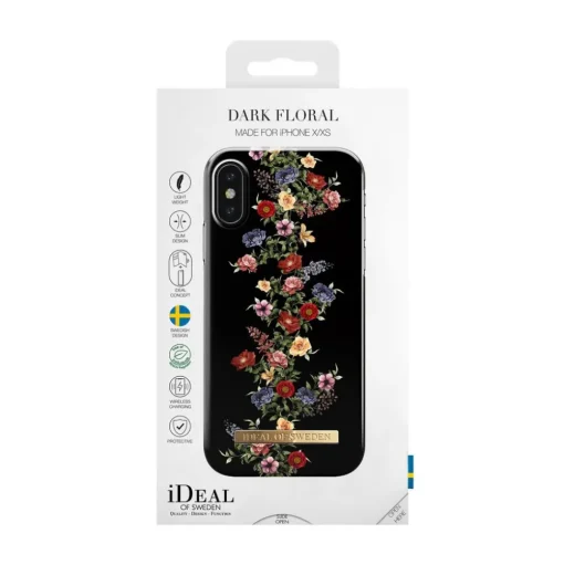 iDeal of Sweden - Fashion Case Cover - Dark Floral - iPhone XS Max - iPhone Case - New Fashion Collection - Avvenice