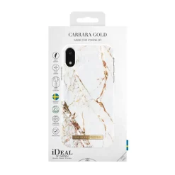 iDeal of Sweden - Fashion Case Cover - Carrara Gold - iPhone XR - iPhone Case - New Fashion Collection - Avvenice