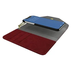 iDeal of Sweden - Mayfair Clutch Velvet Cover - Red - Samsung S9 - iPhone Case - New Fashion Collection - Avvenice