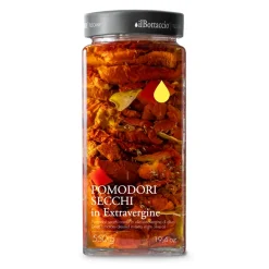 Il Bottaccio - Dried Tomatoes Seasoned in Extra Virgin Olive Oil - Italian - High Quality - 550 gr - Avvenice