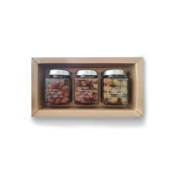 Il Bottaccio - Extra Virgin Olive Tris Olive Gift Box - Tuscan Extra Virgin Olive Oil - Gift Ideas - Italian - High Quality - Avvenice