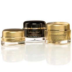 InfiniteAloe - Skin Care - Gold Anti-Aging & Microdermabrasion Formula - Luxury Organic Cream - Aloe Vera - Cruelity Free - Avvenice