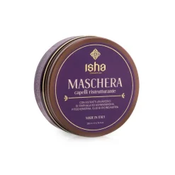 Isha Cosmetics - Restructuring Hair Mask - Organic - Natural - Vegetable Exclusive Soap - Avvenice