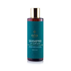 Isha Cosmetics - Shampoo for Oily Hair - Organic - Natural - Vegetable Exclusive Soap - Avvenice