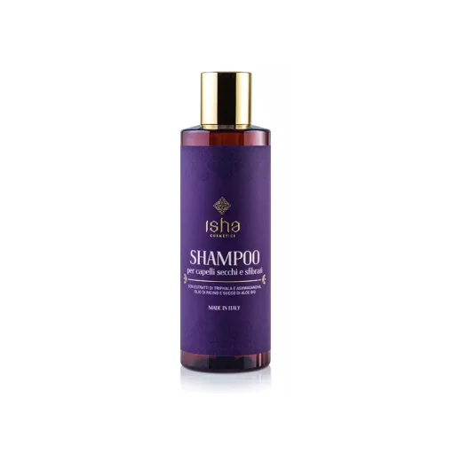 Isha Cosmetics - Shampoo for Dry and Damaged Hair - Organic - Natural - Vegetable Exclusive Soap - Avvenice