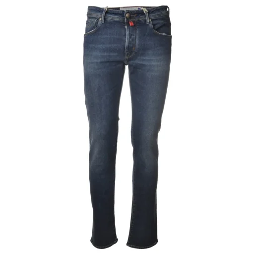 Jacob Cohën - 5 Pockets Jeans Slim Fit - Medium Denim - Trousers - Made in Italy - Luxury Exclusive Collection - Avvenice