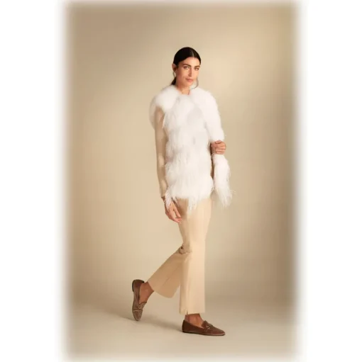 Jade Montenapoleone - Susanna  Vest - Fur Coat - Luxury Exclusive Collection - Avvenice