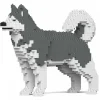 Jekca - Alaskan Malamute 01-M03 - Big - Lego - Sculpture - Construction - 4D - Brick Animals - Toys - Avvenice