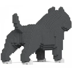 Jekca - American Bully 01-M03 - Big - Lego - Sculpture - Construction - 4D - Brick Animals - Toys - Avvenice