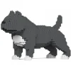 Jekca - American Bully 01S-M03 - Lego - Sculpture - Construction - 4D - Brick Animals - Toys - Avvenice