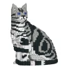 Jekca - American Shorthair Cat 01S-M01 - Lego - Sculpture - Construction - 4D - Brick Animals - Toys - Avvenice