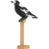 Jekca - Australian Magpie 01S - Lego - Sculpture - Construction - 4D - Brick Animals - Toys - Avvenice