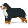 Jekca - Bernese Mountain Dog 02S - Lego - Sculpture - Construction - 4D - Brick Animals - Toys - Avvenice
