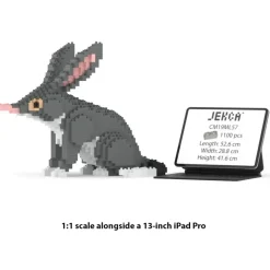 Jekca - Bilby 01 - Big - Lego - Sculpture - Construction - 4D - Brick Animals - Toys - Avvenice