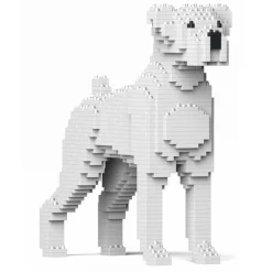 Jekca - Boxer 01S-M03 - Lego - Sculpture - Construction - 4D - Brick Animals - Toys - Avvenice