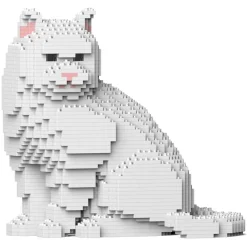 Jekca - British Shorthair Cat 01S-M02 - Lego - Sculpture - Construction - 4D - Brick Animals - Toys - Avvenice