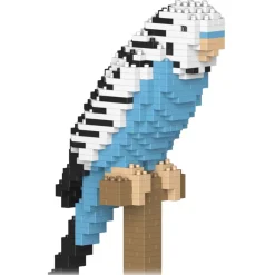 Jekca - Budgie 01S-M02 - Lego - Sculpture - Construction - 4D - Brick Animals - Toys - Avvenice
