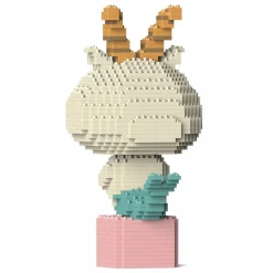 Jekca - Capricorn 01S - Lego - Sculpture - Construction - 4D - Brick Animals - Toys - Avvenice
