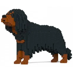 Jekca - Cavalier King Charles Spaniel 01-M04 - Big - Lego - Sculpture - Construction - 4D - Brick Animals - Toys - Avvenice