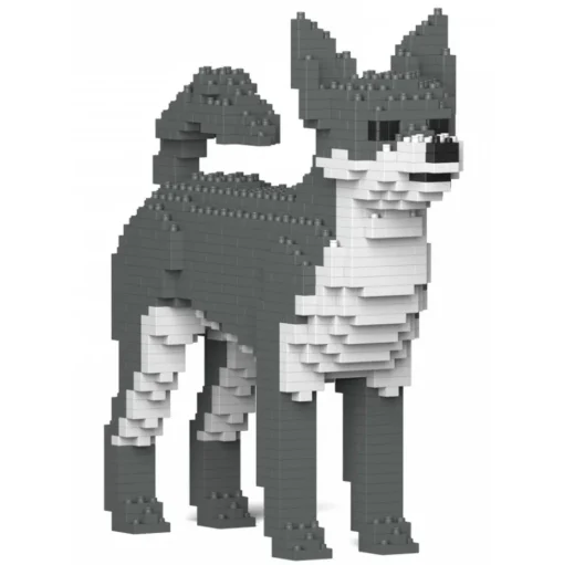 Jekca - Chihuahua 01-M04 - Big - Lego - Sculpture - Construction - 4D - Brick Animals - Toys - Avvenice