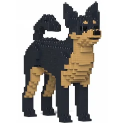 Jekca - Chihuahua 01-M02 - Big - Lego - Sculpture - Construction - 4D - Brick Animals - Toys - Avvenice