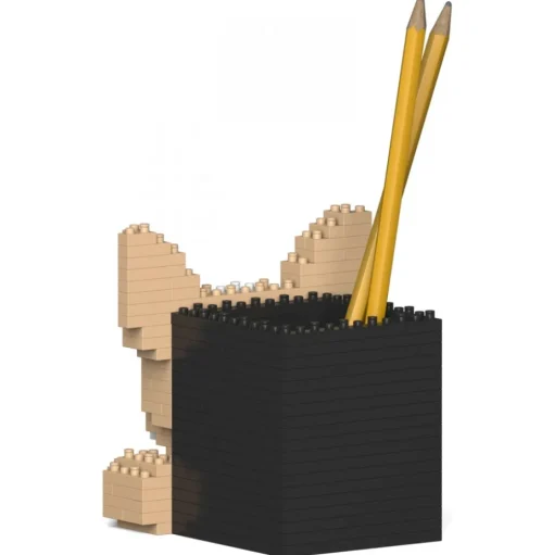 Jekca - Chihuahua Pencil Cup 01S - Lego - Sculpture - Construction - 4D - Brick Animals - Toys - Avvenice