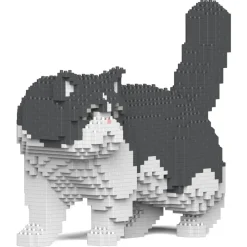 Jekca - Exotic Shorthair Cat 01S-M02 - Lego - Sculpture - Construction - 4D - Brick Animals - Toys - Avvenice