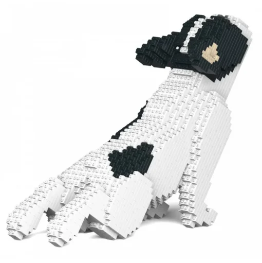 Jekca - French Bulldog 05-M04 - Big - Lego - Sculpture - Construction - 4D - Brick Animals - Toys - Avvenice