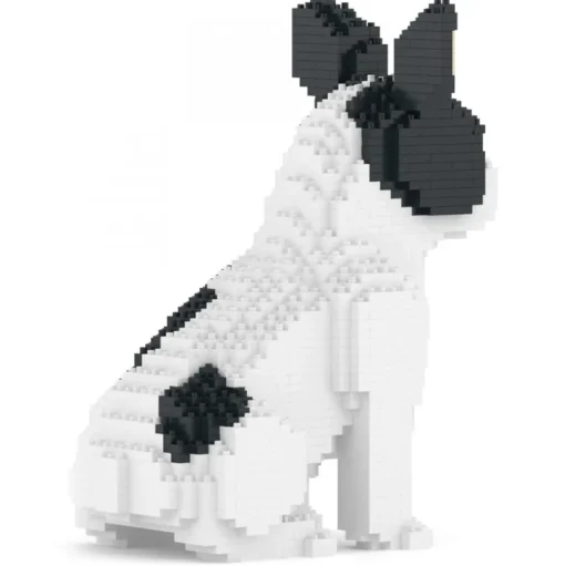 Jekca - French Bulldog 04-M04B (Version 2024) - Big - Lego - Sculpture - Construction - 4D - Brick Animals - Toys - Avvenice