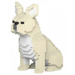 Jekca - French Bulldog 04S-M02 - Lego - Sculpture - Construction - 4D - Brick Animals - Toys - Avvenice