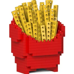 Jekca - Fries 01S - Lego - Sculpture - Construction - 4D - Brick Animals - Toys - Avvenice