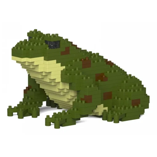 Jekca - Frog 01S-M02 - Lego - Sculpture - Construction - 4D - Brick Animals - Toys - Avvenice