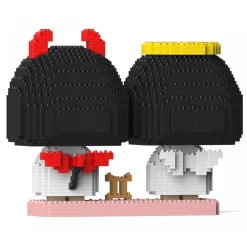 Jekca - Gemini 01S - Lego - Sculpture - Construction - 4D - Brick Animals - Toys - Avvenice