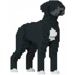 Jekca - Great Dane 01-M02 - Big - Lego - Sculpture - Construction - 4D - Brick Animals - Toys - Avvenice