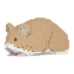 Jekca - Hamster 02S-M01 - Lego - Sculpture - Construction - 4D - Brick Animals - Toys - Avvenice