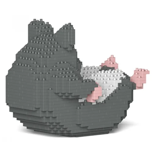 Jekca - Hamster 04S-M02 - Lego - Sculpture - Construction - 4D - Brick Animals - Toys - Avvenice