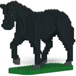 Jekca - Horse 02-M03 - Big - Lego - Sculpture - Construction - 4D - Brick Animals - Toys - Avvenice