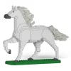 Jekca - Horse 04S-M02 - Lego - Sculpture - Construction - 4D - Brick Animals - Toys - Avvenice