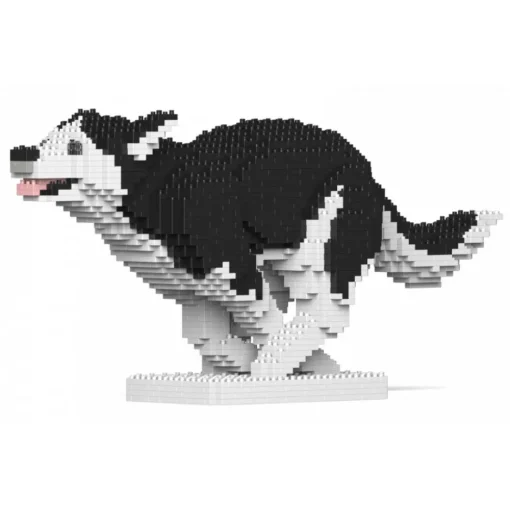 Jekca - Husky 4-in-1 Pack 01S-M01 - Lego - Sculpture - Construction - 4D - Brick Animals - Toys - Avvenice