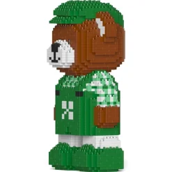 Jekca - Jekca Bear (Irish) 01 - Lego - Sculpture - Construction - 4D - Brick Animals - Toys - Avvenice