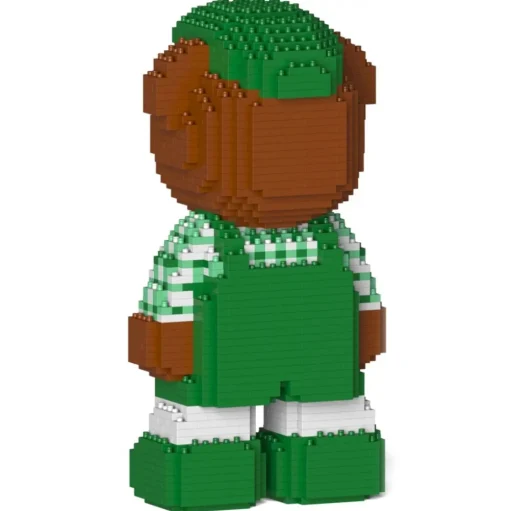 Jekca - Jekca Bear (Irish) 01 - Lego - Sculpture - Construction - 4D - Brick Animals - Toys - Avvenice