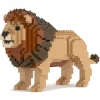 Jekca - Lion 03 - Big - Lego - Sculpture - Construction - 4D - Brick Animals - Toys - Avvenice