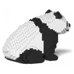 Jekca - Panda 04S - Lego - Sculpture - Construction - 4D - Brick Animals - Toys - Avvenice