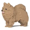 Jekca - Pomeranian 02S-M04 - Lego - Sculpture - Construction - 4D - Brick Animals - Toys - Avvenice