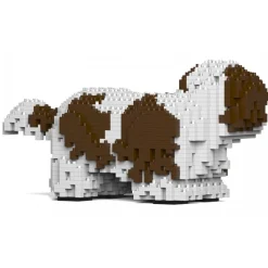 Jekca - Shih Tzu 01S-M01 - Lego - Sculpture - Construction - 4D - Brick Animals - Toys - Avvenice